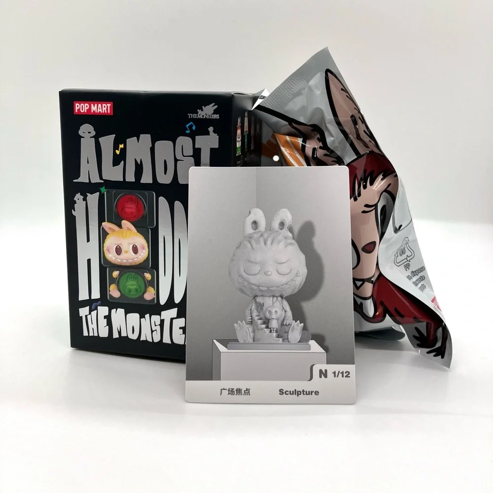 SCULPTURE -Pop Mart Labubu ALMOST HIDDEN Series Figure, Confirmed From Blind Box